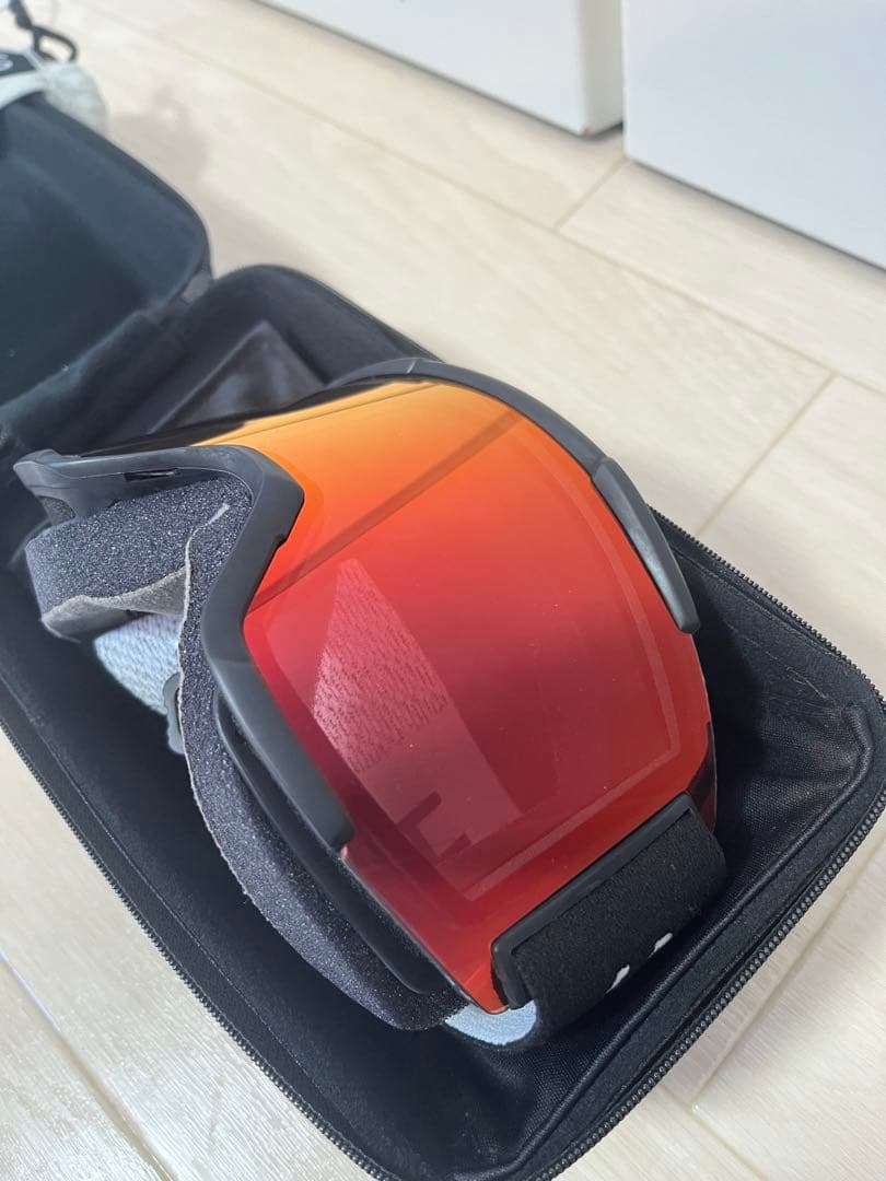 SMITH ゴーグルSQUAD Photo ChromaPopレッド