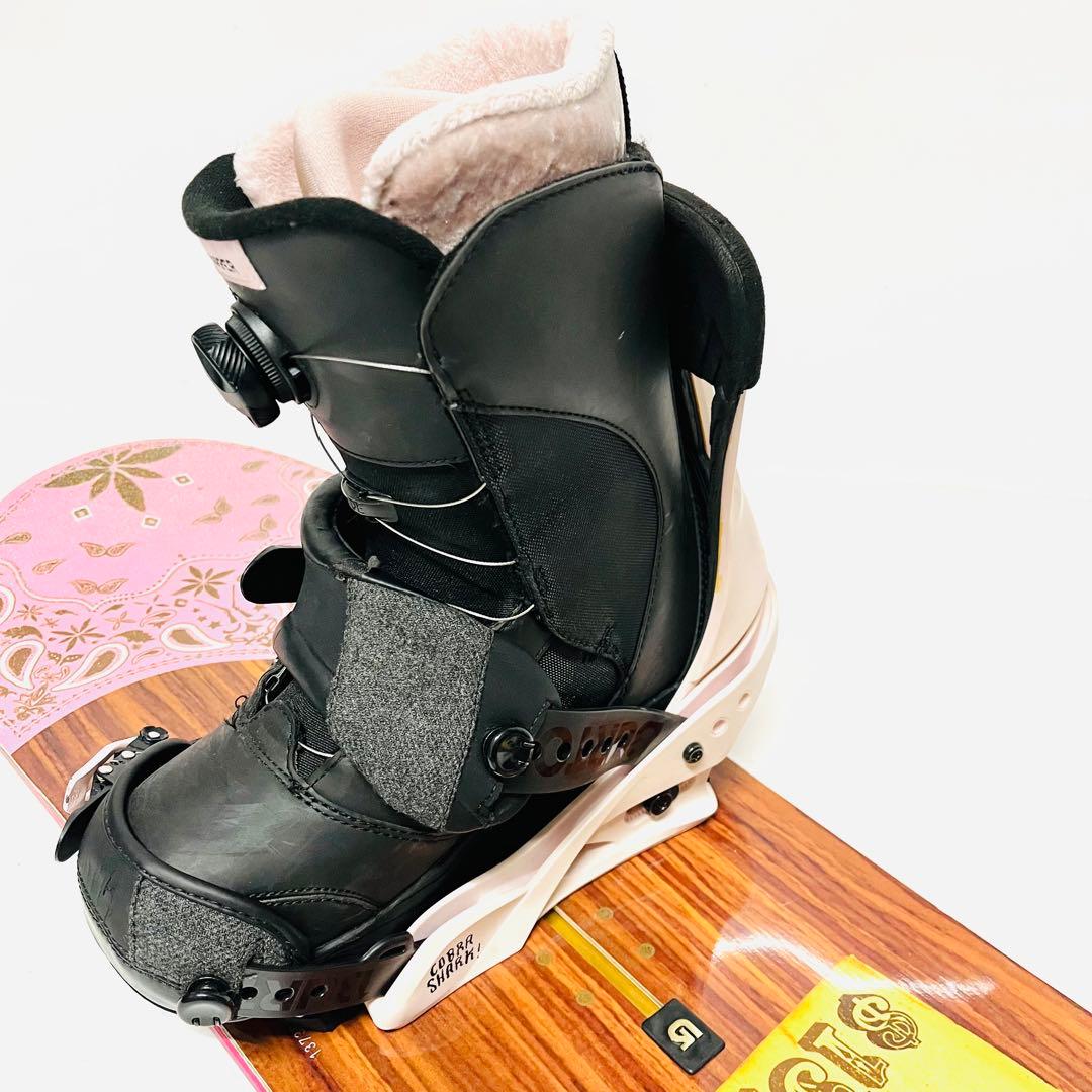 レディース　BURTON バートン スノーボード スノボ　3点セット　 女性用