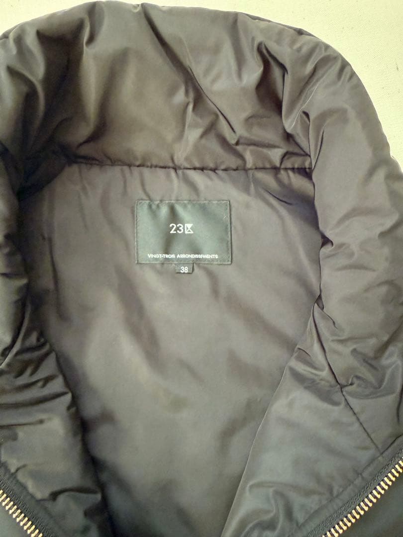 moca様ご予約分【極美品】 23区 洗える 中綿 パティング ベスト 38