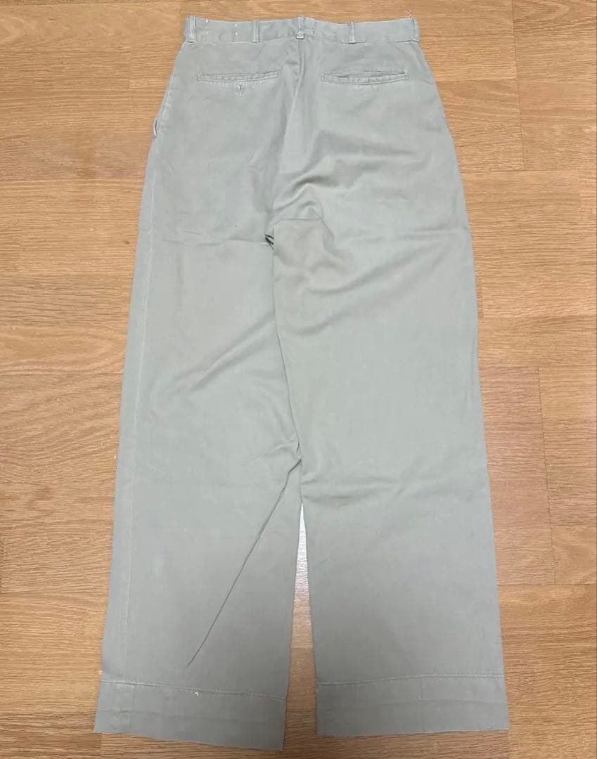 50s us army navy チノパン　ミリタリー