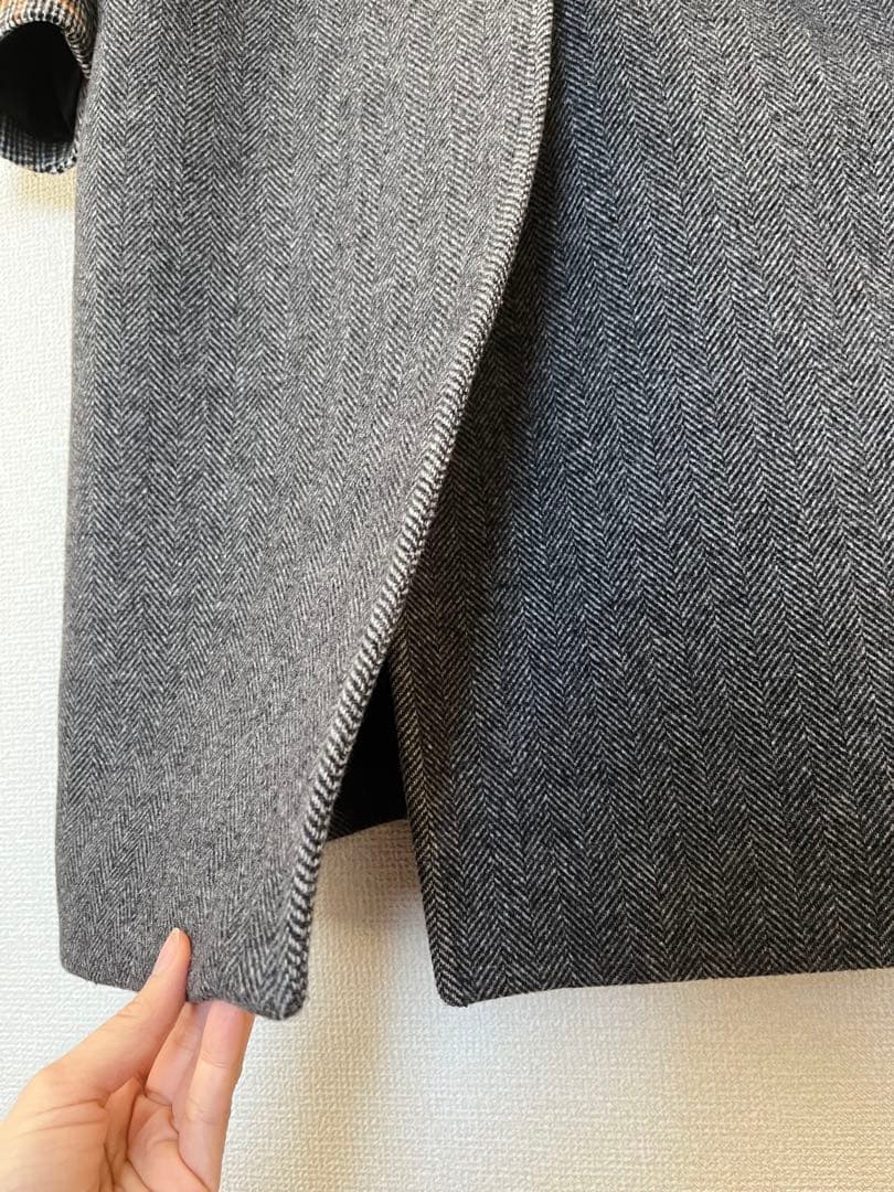 ジャケット・アウター ELENDEEK HELLINGBONE &CHECK CHESTER