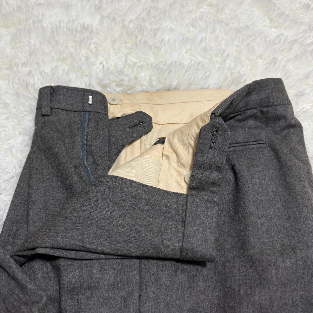 ラルフローレン　ウール　グレー　ダブル　セットアップ　ヴィンテージ　XL相当