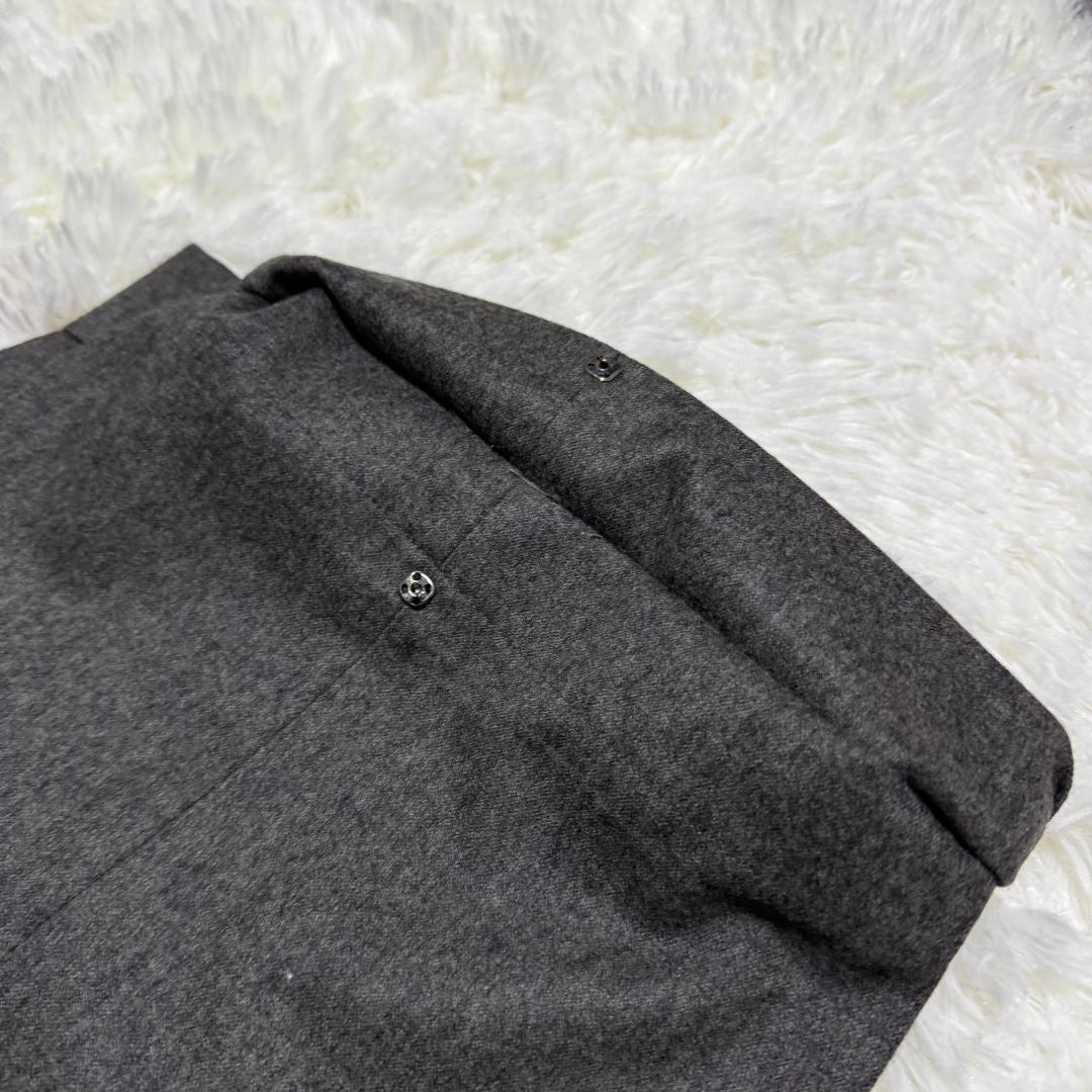 ラルフローレン　ウール　グレー　ダブル　セットアップ　ヴィンテージ　XL相当