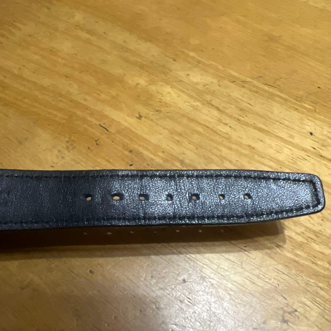 IWC ブラックレザーベルト クロコダイル