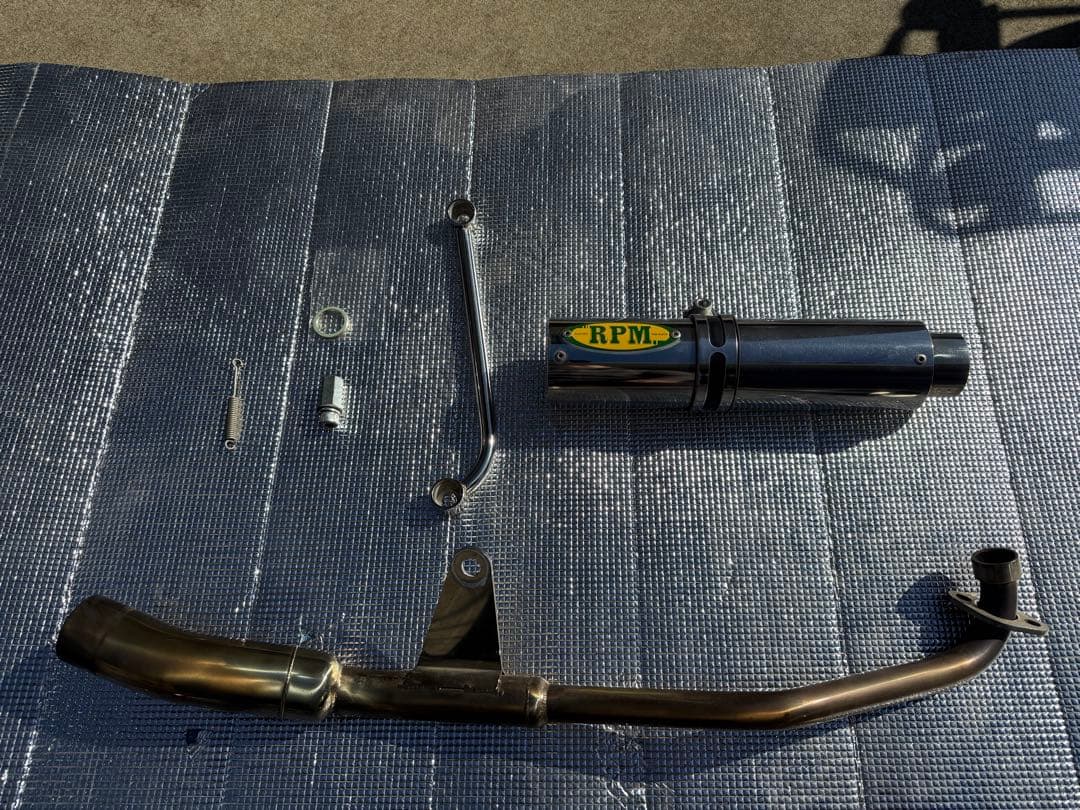 アールピーエム (RPM) フルエキゾーストマフラー JA44 RPM管