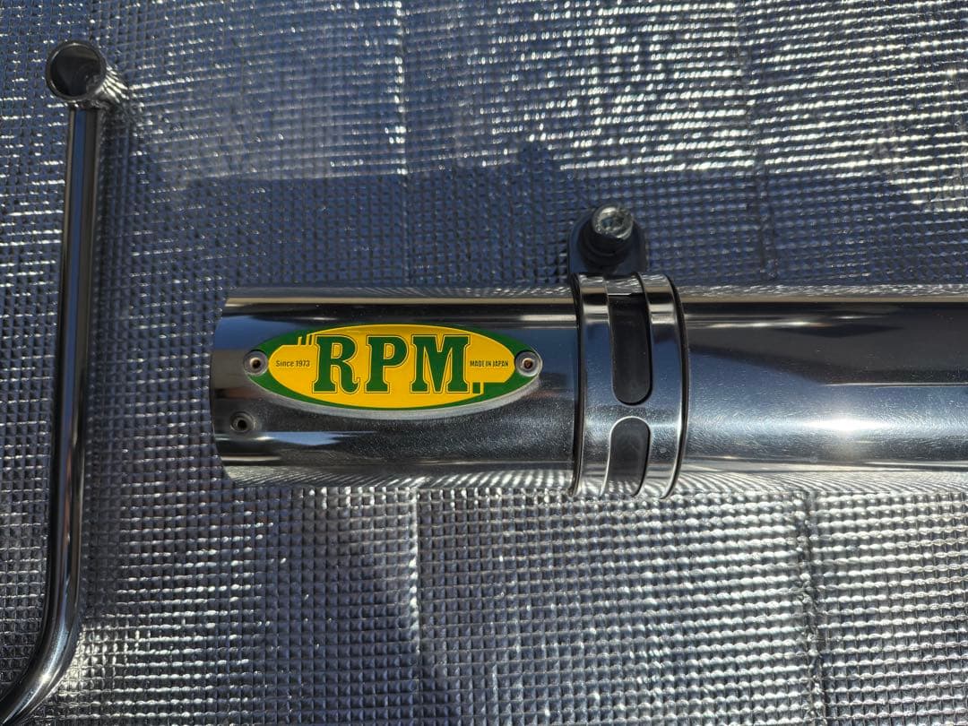 アールピーエム (RPM) フルエキゾーストマフラー JA44 RPM管