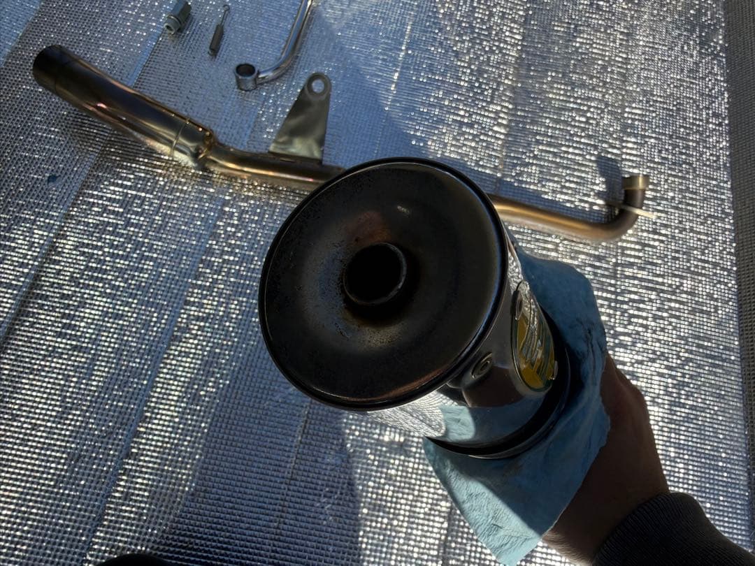 アールピーエム (RPM) フルエキゾーストマフラー JA44 RPM管