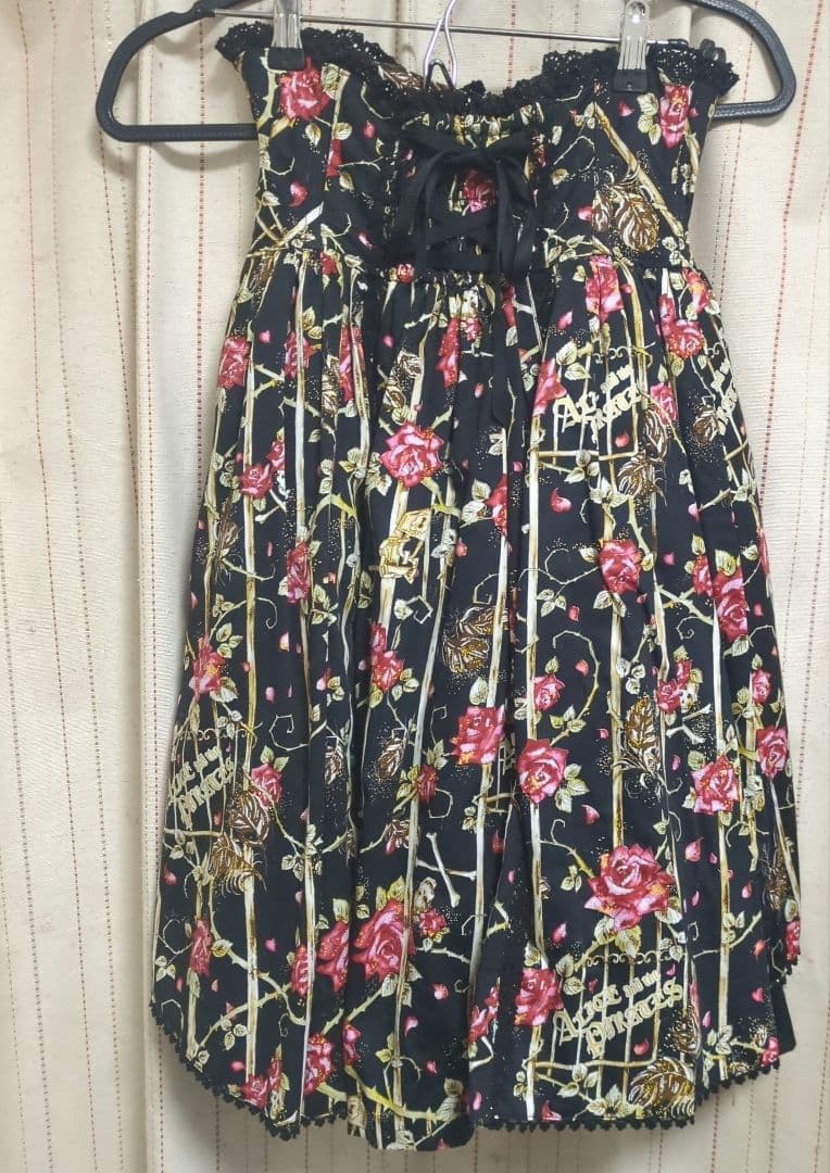 ローズジェイル柄バッスルSK ALICE and the PIRATESアリパイ