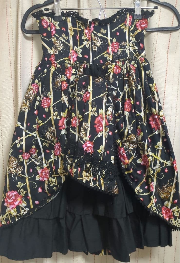 ローズジェイル柄バッスルSK ALICE and the PIRATESアリパイ