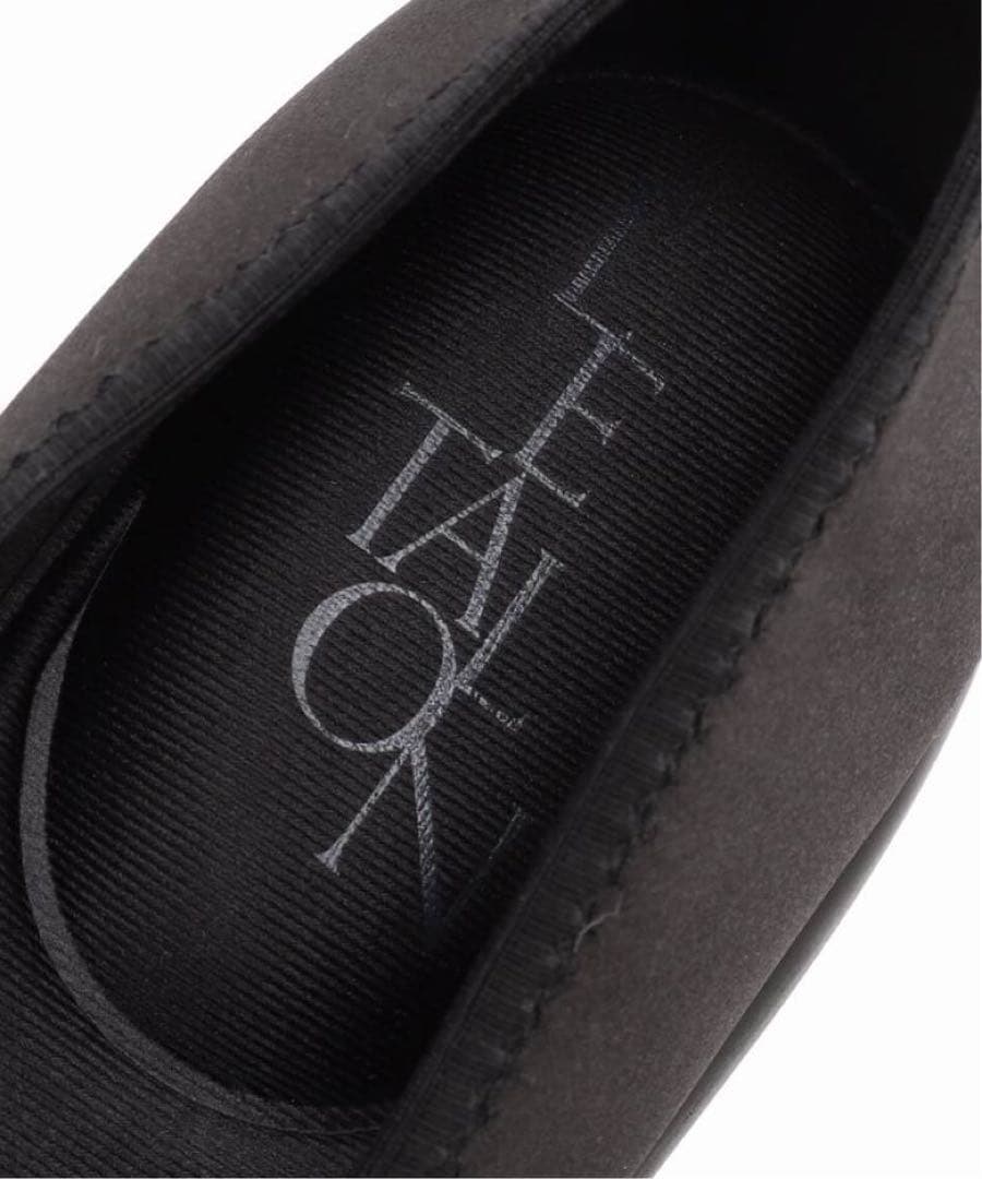 新品未使用 LE TALON Lダブルリボンバレリーナ ブラック 23.5