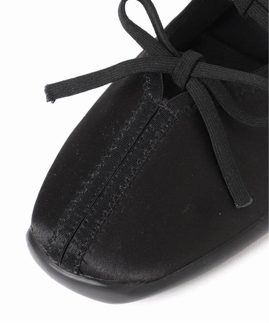 新品未使用 LE TALON Lダブルリボンバレリーナ ブラック 23.5