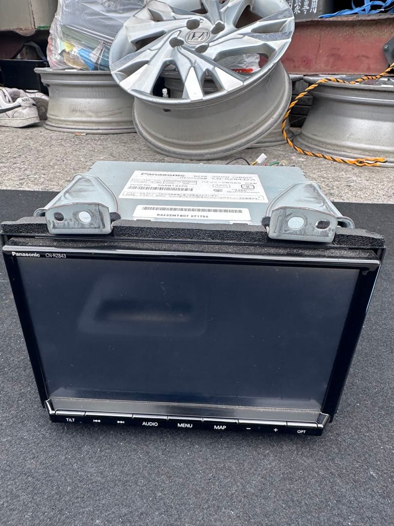 パナソニック　CN-RZ843ZA 　地図データ　2018年　電源配線付き