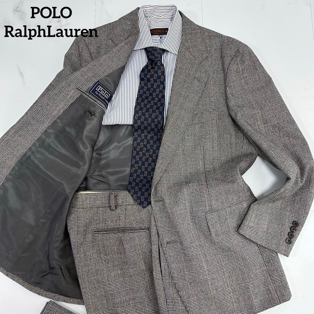 ◎現行◎ POLO RalphLauren ウール セットアップ グレンチェック