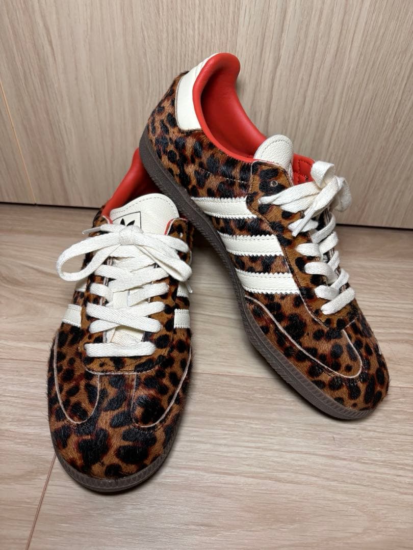 adidas Samba OG W (leopard) 25cm サンバ　レオパ