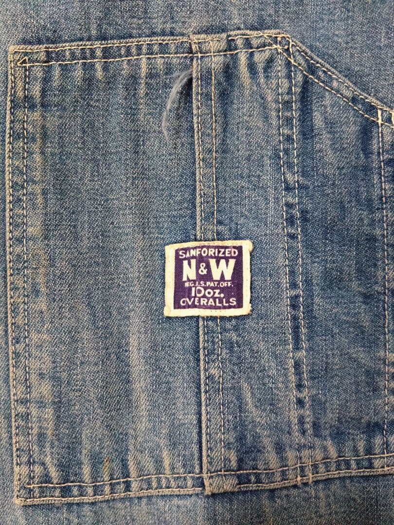 N&W デニムカバーオール