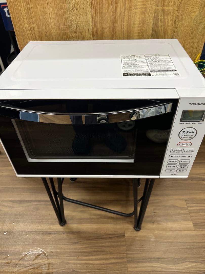 美品TOSHIBA 電子レンジ ER-WS17(W) 2023年製 ホワイト