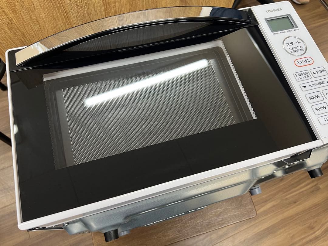 美品TOSHIBA 電子レンジ ER-WS17(W) 2023年製 ホワイト
