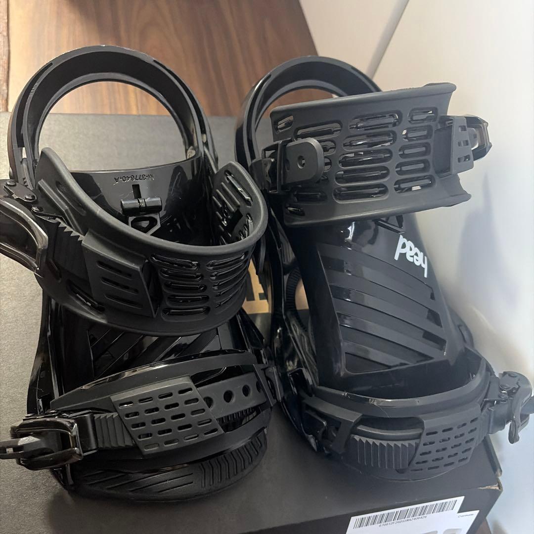 head スノーボードビンディング 23-24 FXV ブラック