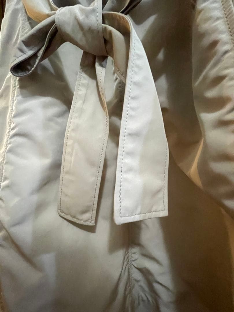 MONCLER ベージュ トレンチコート　サイズ0 所有者162cm