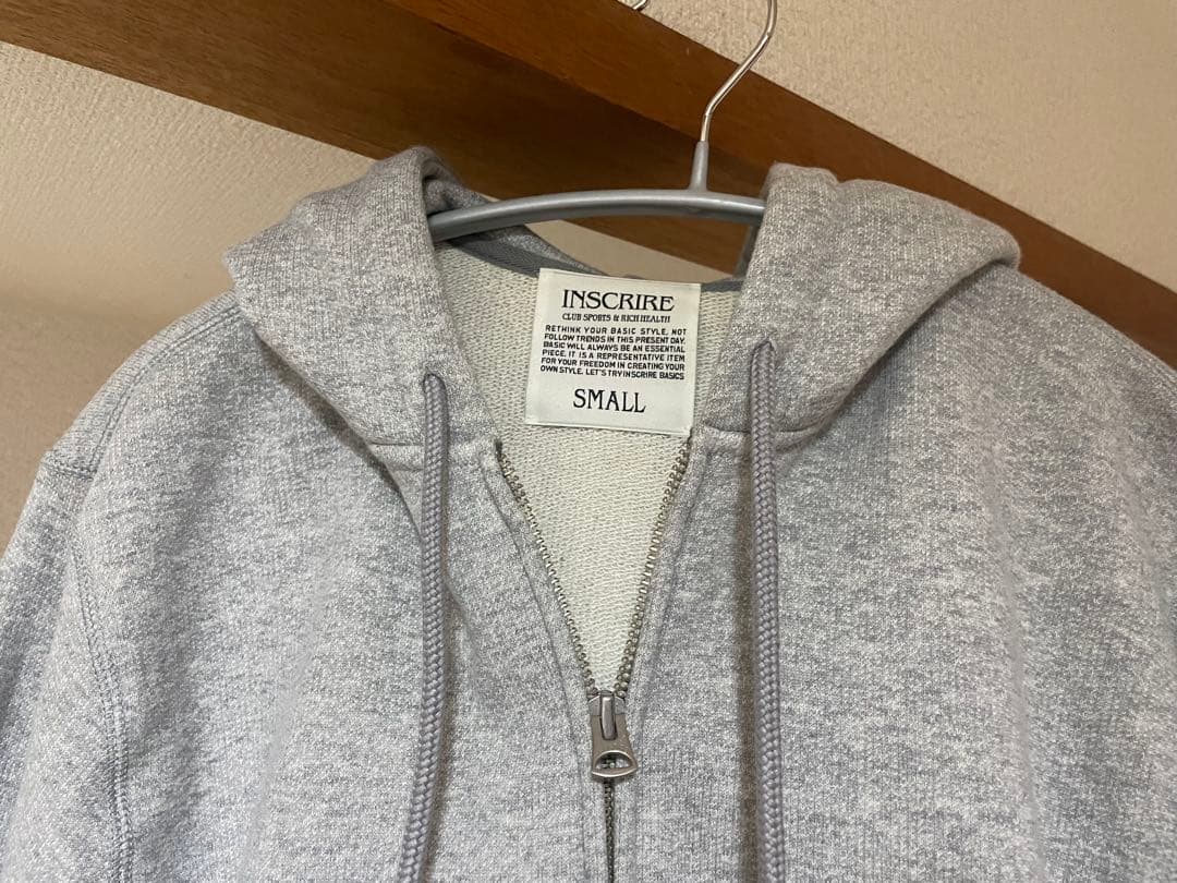 INSCRIRE アンスクリア　パーカー　2024aw