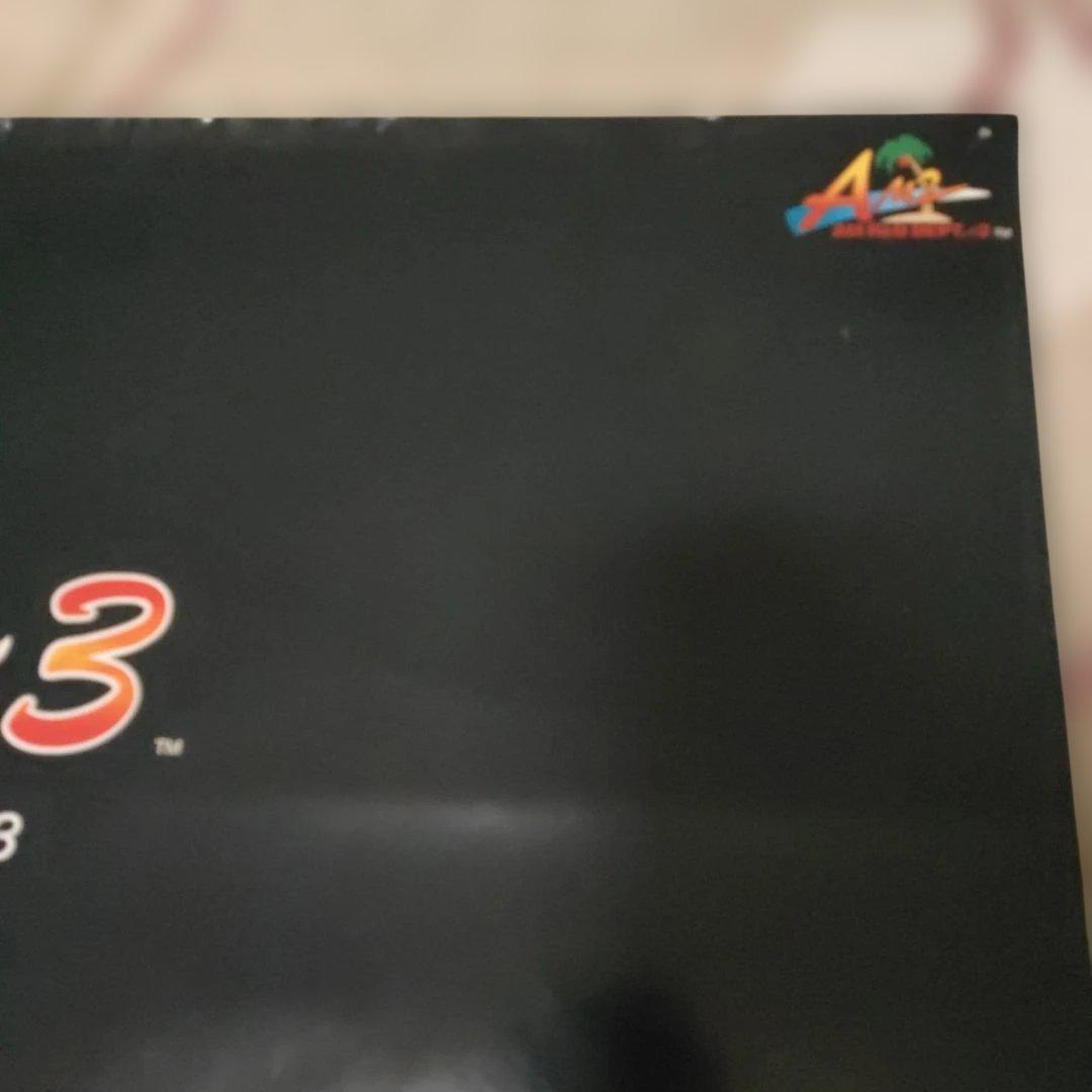 バーチャファイター3 アーケード版 ポスター SEGA セガ 鈴木裕 B1サイズ