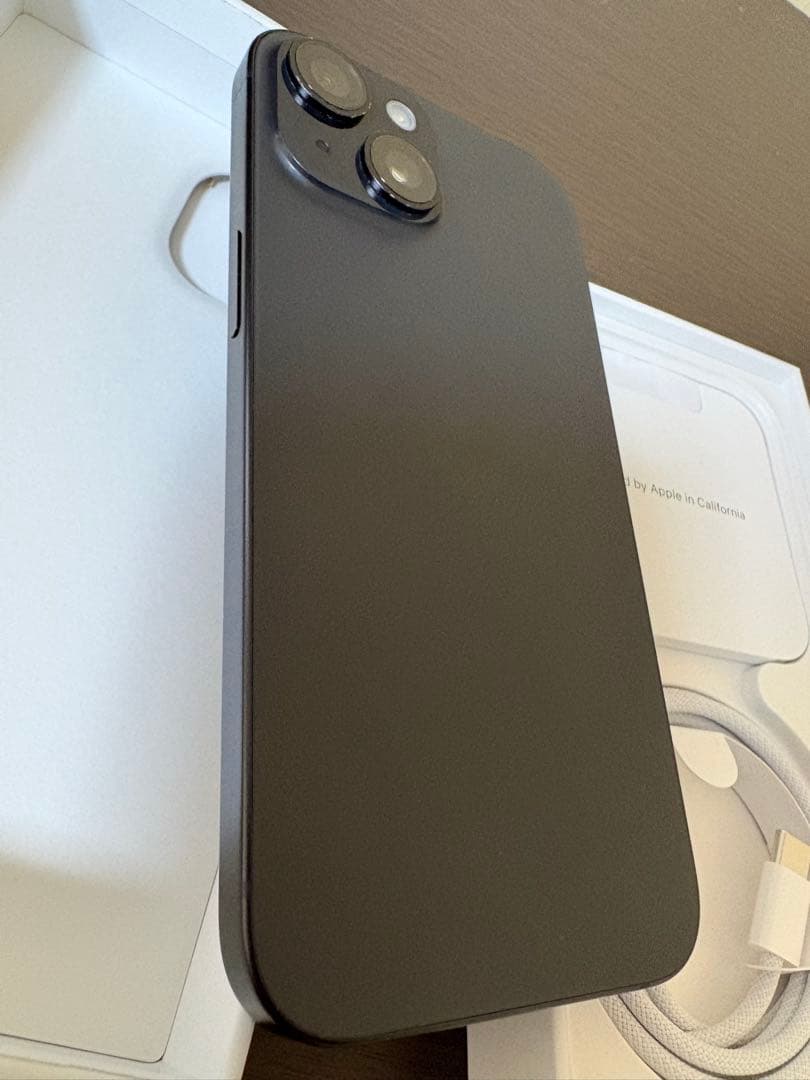 【全付属品有】iPhone15 128GB ブラック