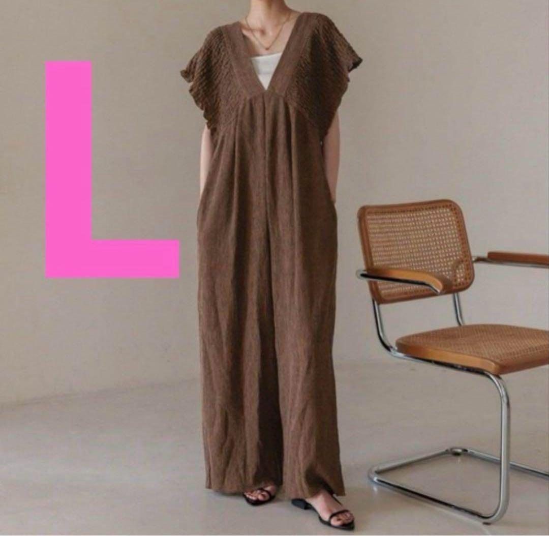 ローリーズファーム ヨウリュウシャーリングサロペット L