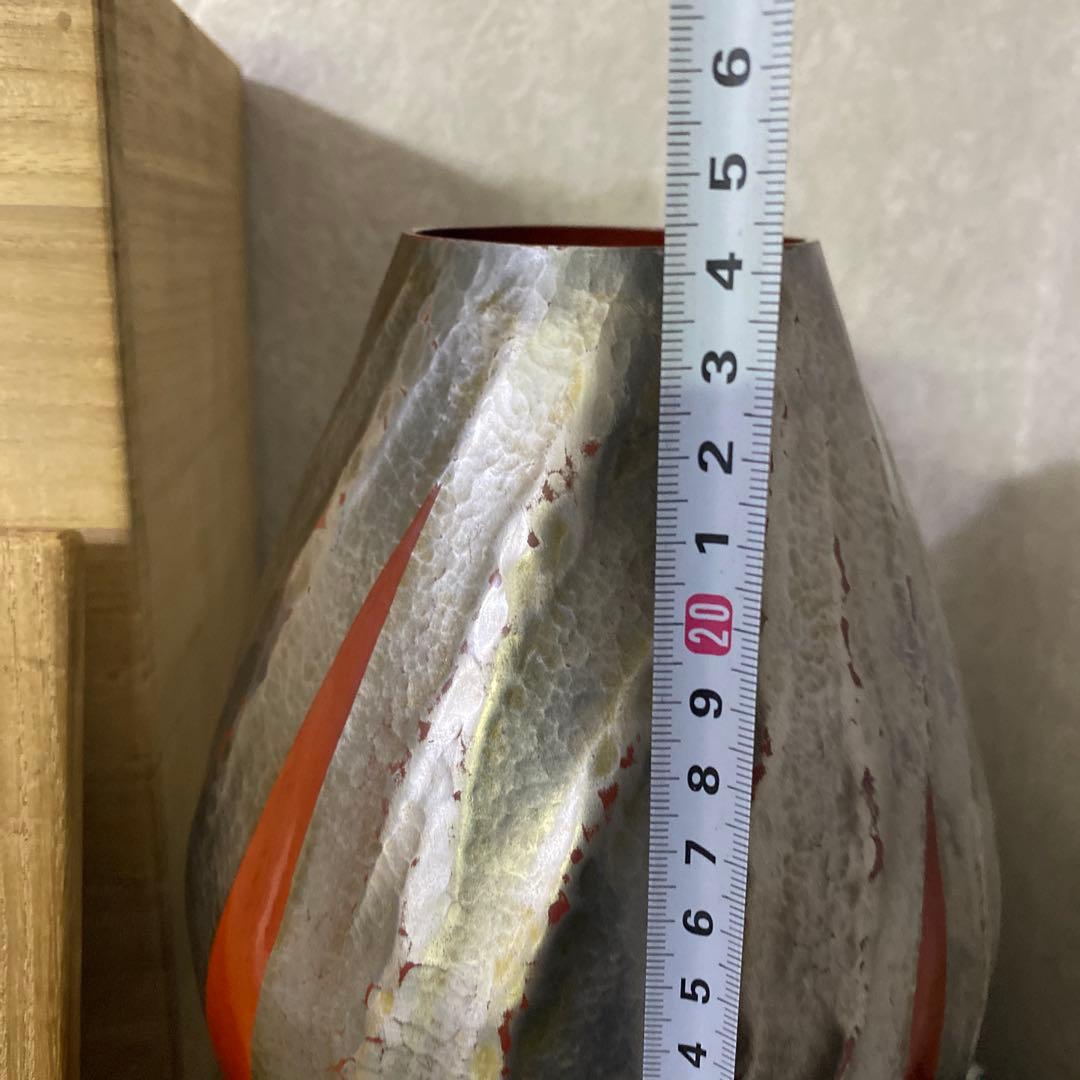 玉川堂　雪巌銅花瓶