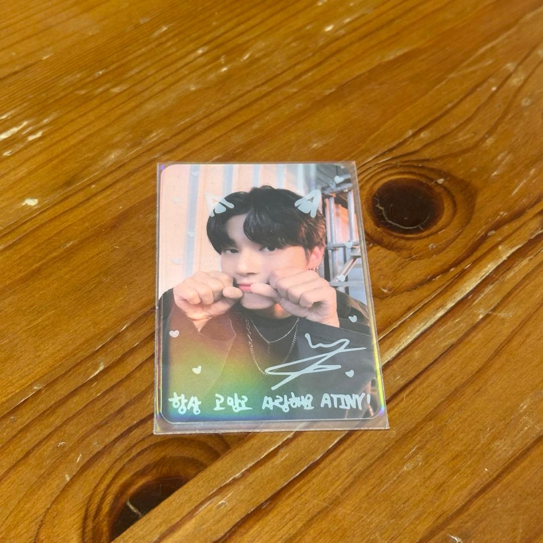 ATEEZ ウヨン soundwave トレカ