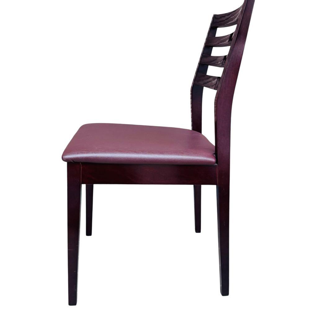 CRES ダイニングチェア　2脚セット　レザー