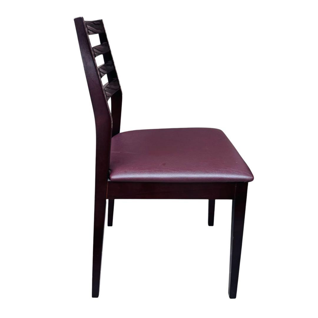 CRES ダイニングチェア　2脚セット　レザー