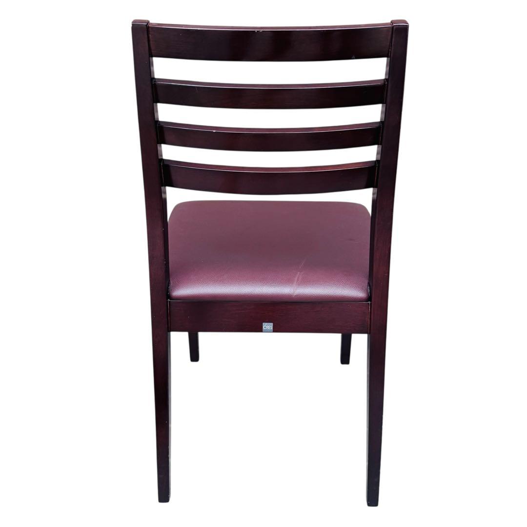 CRES ダイニングチェア　2脚セット　レザー