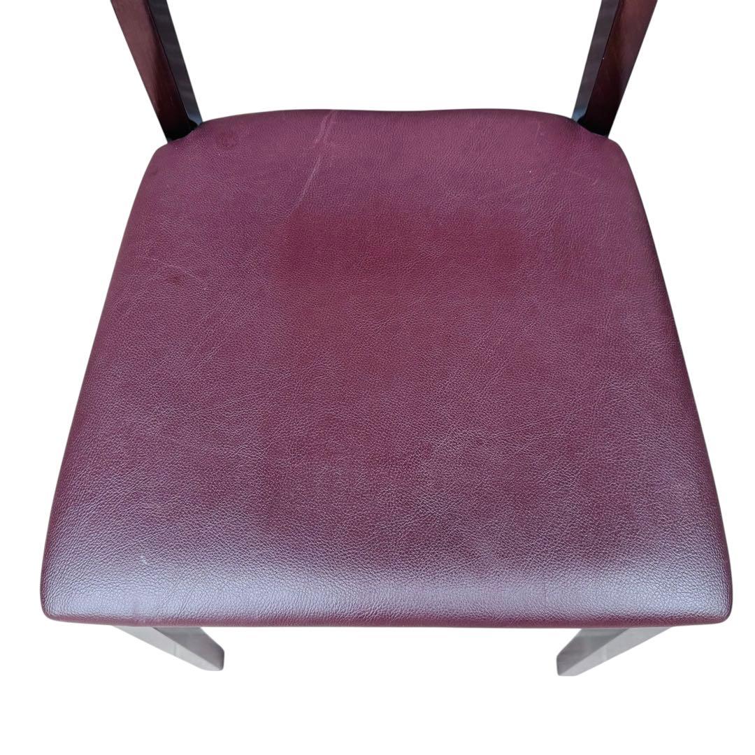 CRES ダイニングチェア　2脚セット　レザー