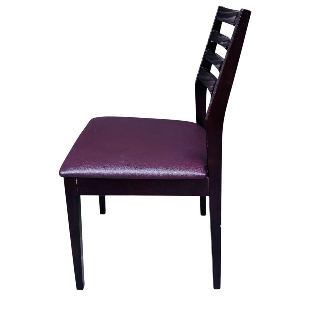 CRES ダイニングチェア　2脚セット　レザー