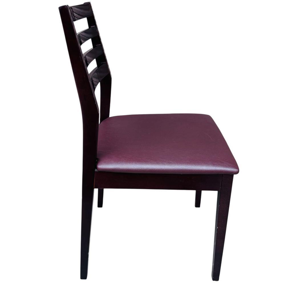 CRES ダイニングチェア　2脚セット　レザー