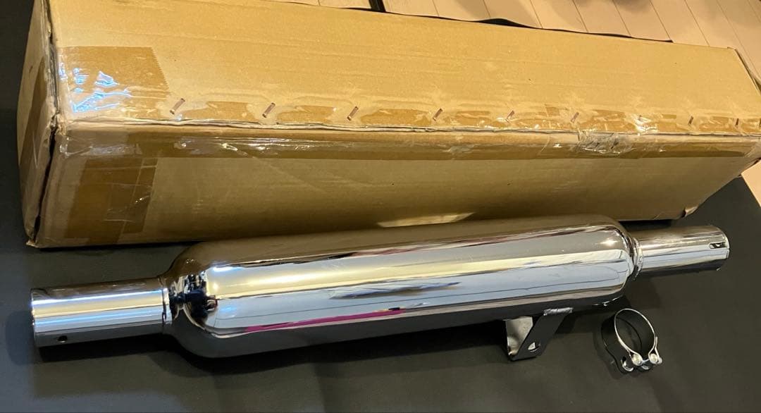 エストレヤ250 キャプトンマフラー(スリップオン)