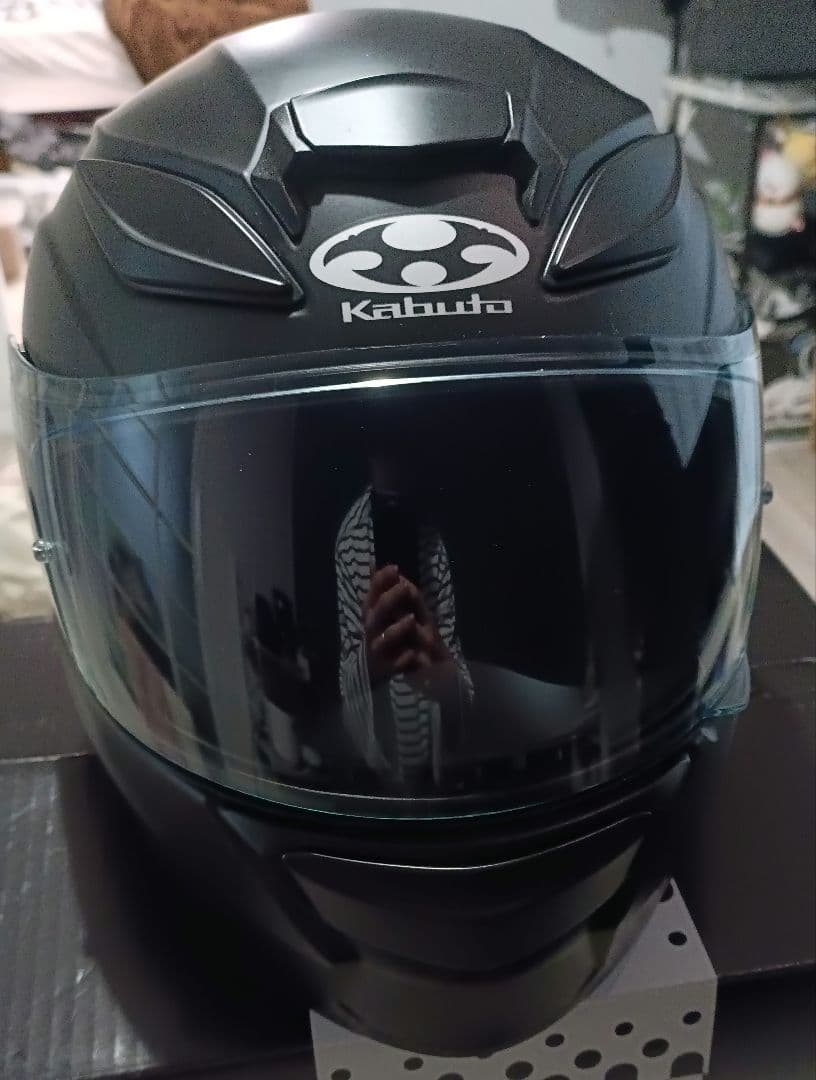 【使用回数少】OGK KABUTO SHUMA フラットブラック Mサイズ
