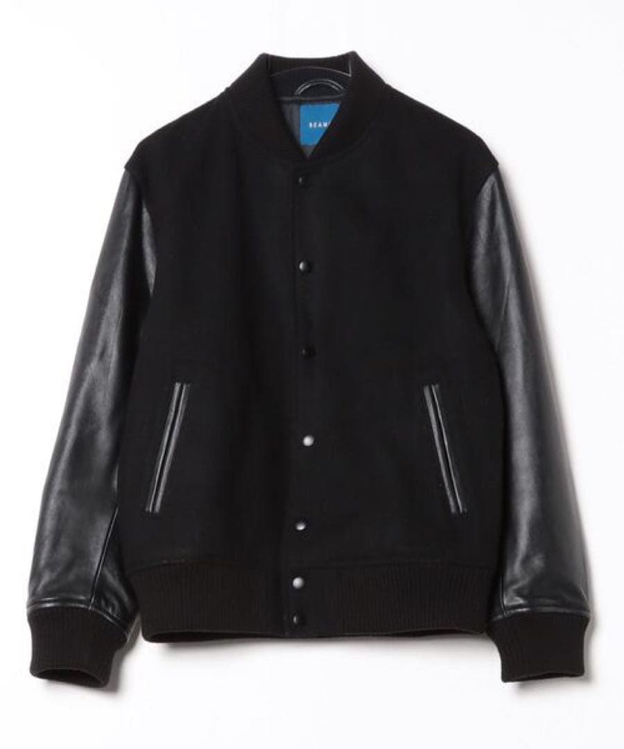 Beams オールブラック　レザー　スタジャン　アワードジャケット　cootie