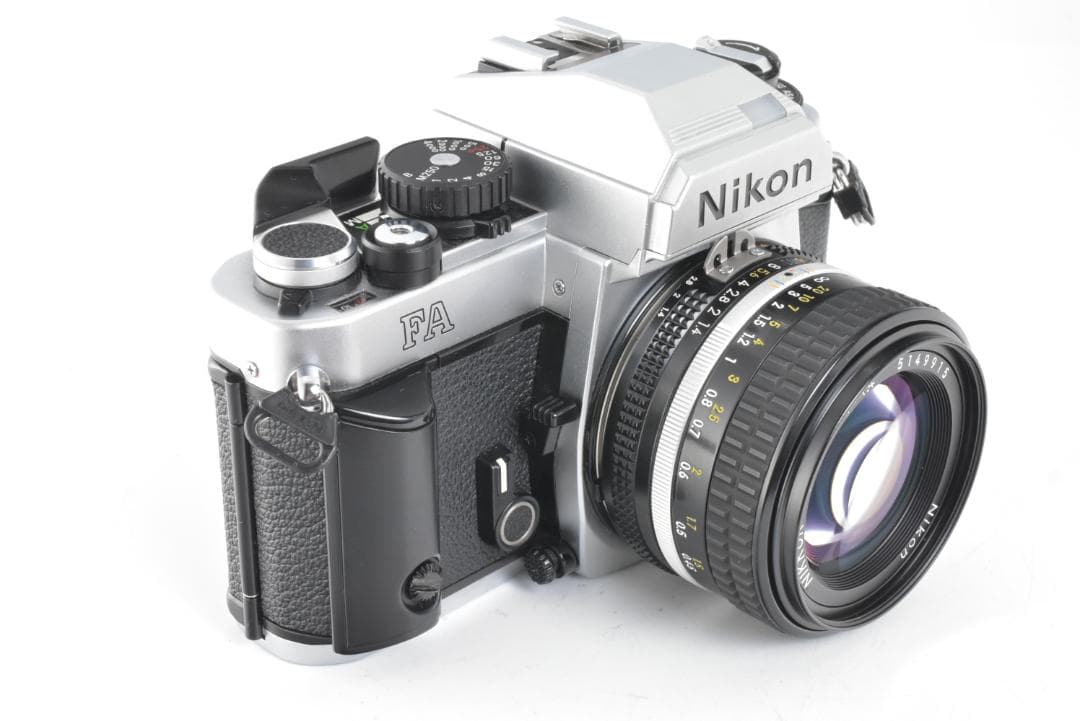 ニコン FA 35mm フィルムカメラ + Ai-s 50mm f/1.4