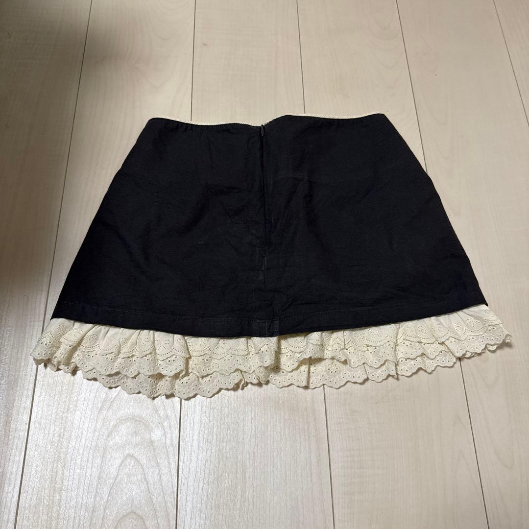 sculptor ローライズスカート　チャコール