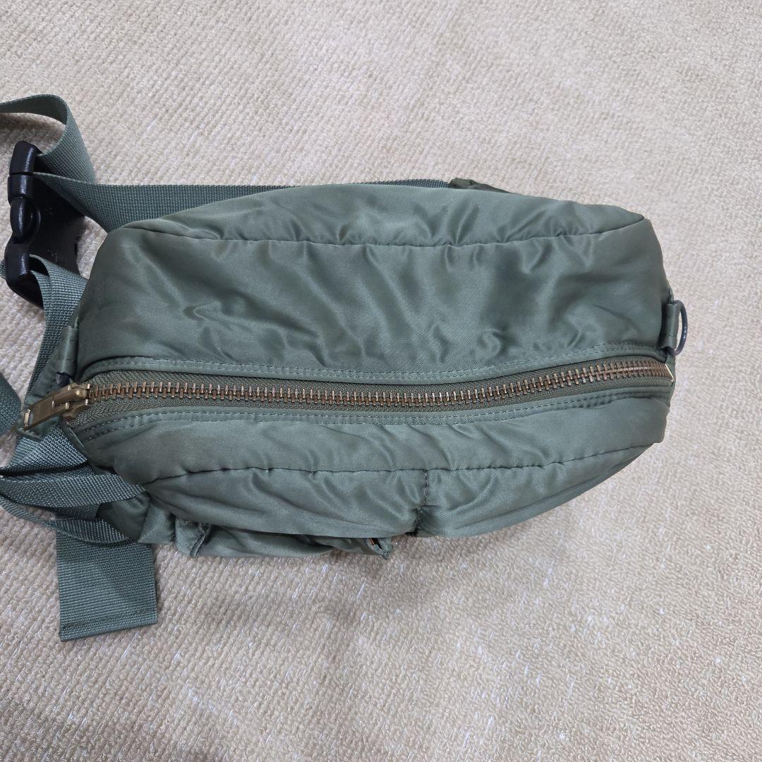 オリーブグリーン ウエストバッグ