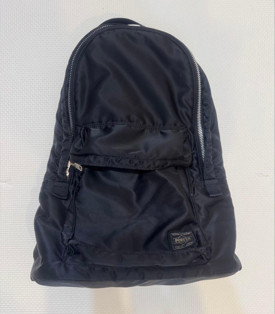 PORTER ブラック リュック　タンカー