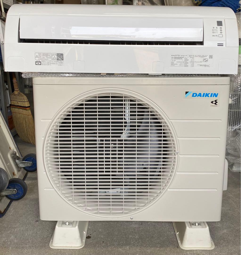 ダイキン　ルームエアコン　AN22ZESK-W 2022年製　100V 6畳