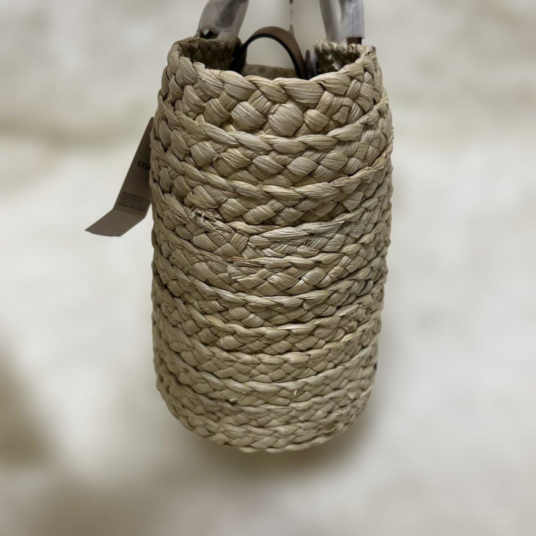 【タグ付き新品未使用】 COACH コーチ かごバッグ ラージ トートバッグ