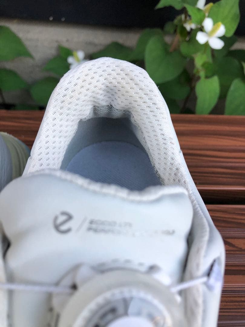 341番 美品 Ecco ゴルフシューズ 37 23.5cmスパイクレス