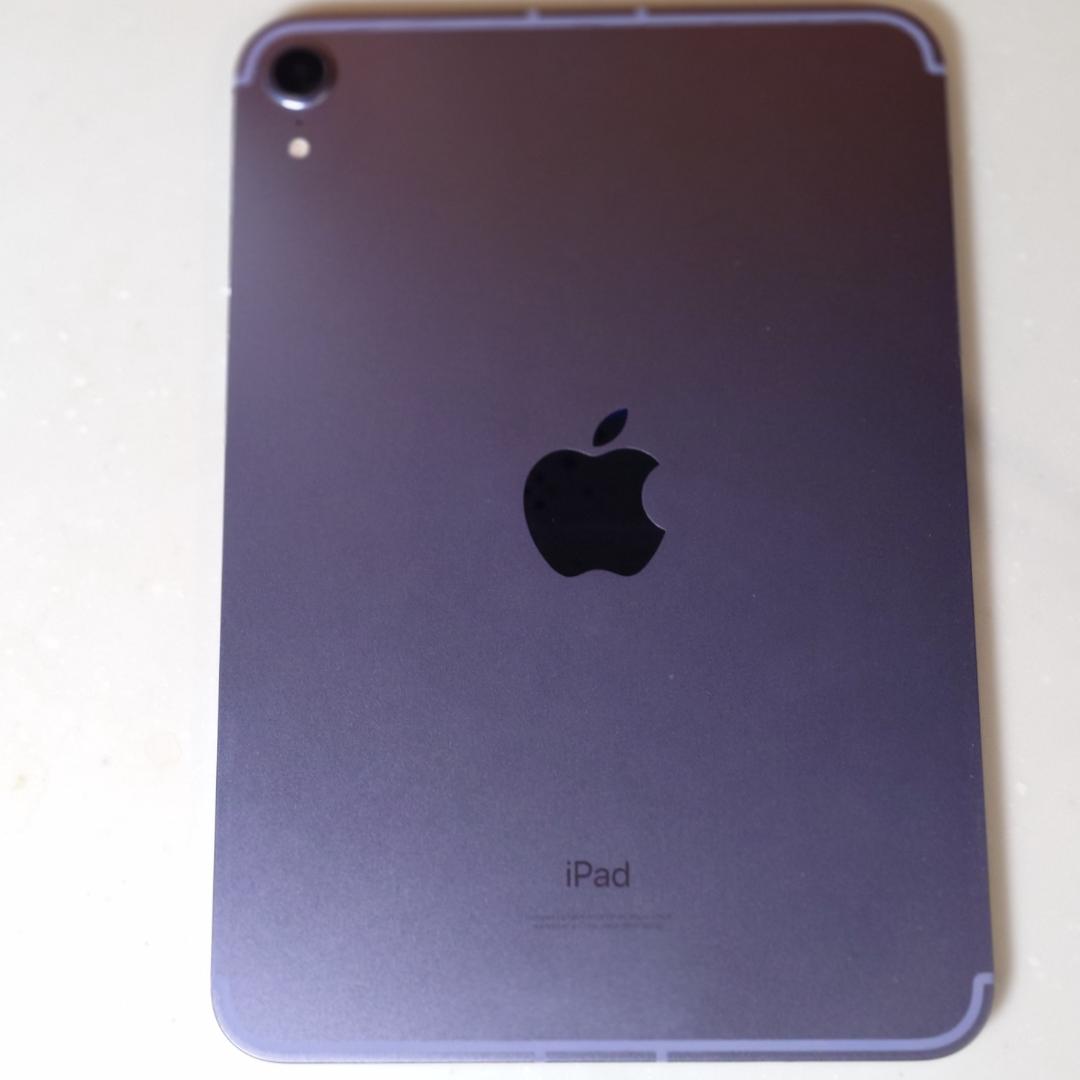 美品 iPad mini 第6世代 64GB cellular パープル