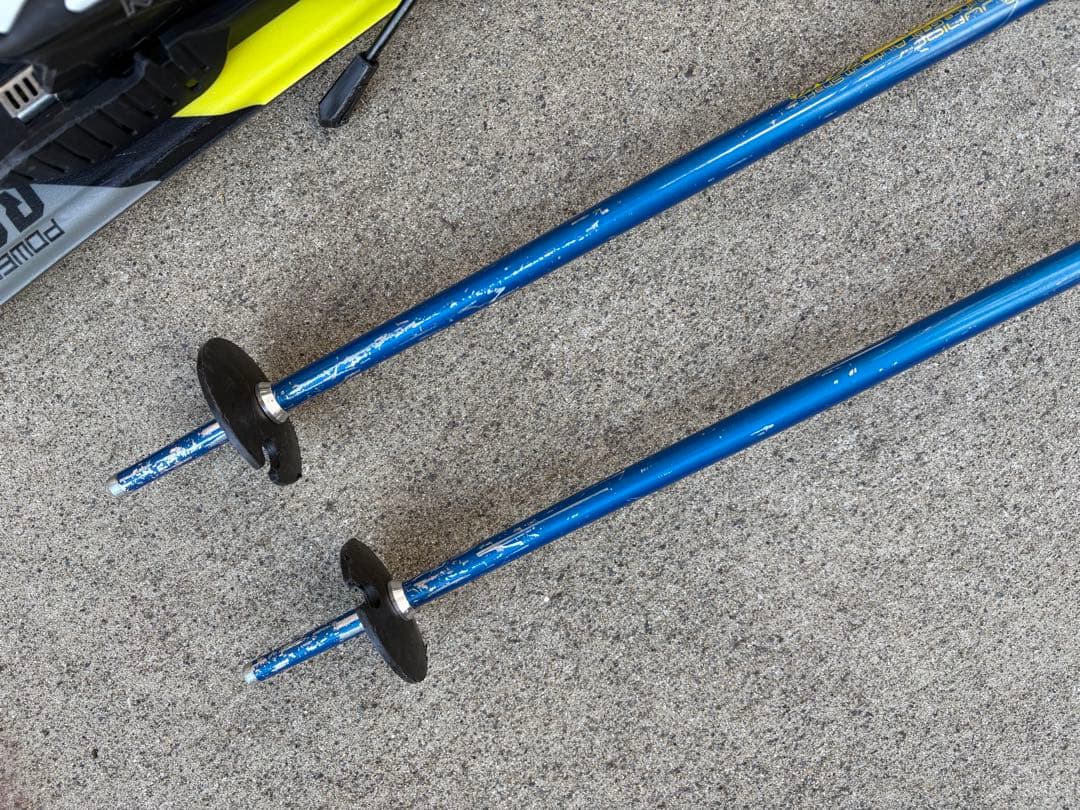 GS-9 ジュニア スキー5点セット BIGHORN キッズ 子供用 男の子