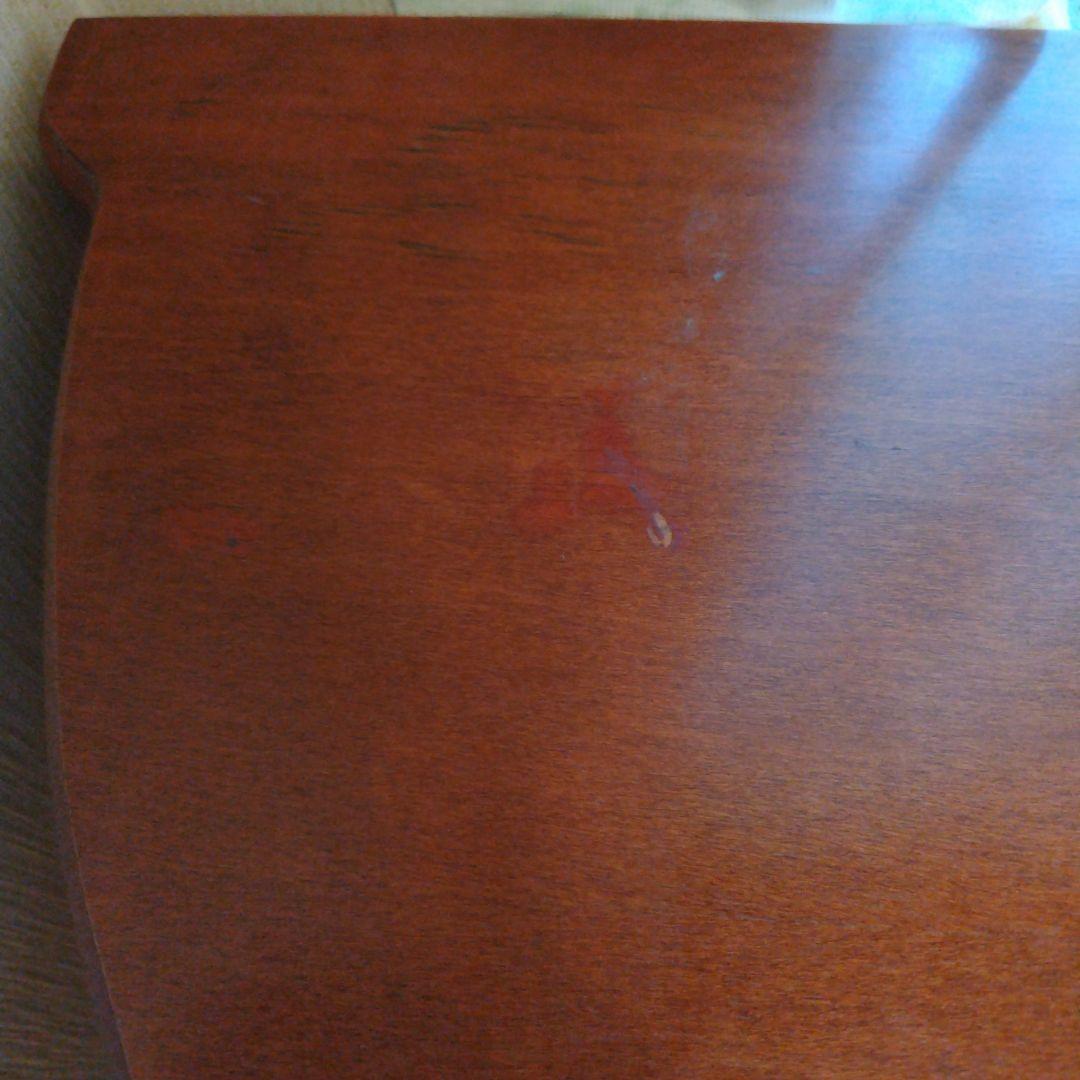 木製キャビネット、サイドボード　 鍵付き 2段棚　送料込み