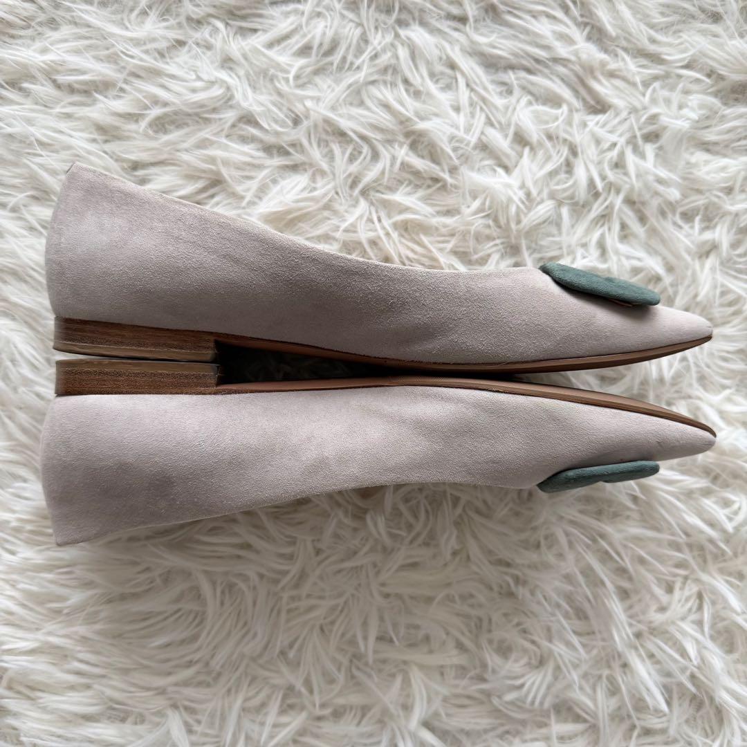 【ペリーコ】パンプス FIBBIA　スエード ポインテッドトゥ 37