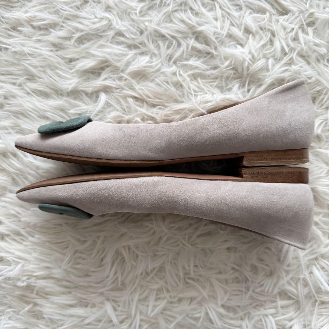 【ペリーコ】パンプス FIBBIA　スエード ポインテッドトゥ 37